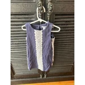 Girls Hartstrings Corduroy Sleeveless Dress blue size‎ 4